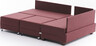 Kutna garnitura na razvlačenje BELLA SOFT, desna, tamno crvena, Fly Corner Sofa Bed Right - Claret Red