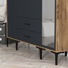 Ormar, Kumsal TT - Walnut, White