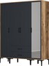 Ormar, Kumsal TT - Walnut, White