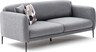 Trosjed na razvlačenje, Sivo, Venus 3-Seat - Grey