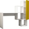 Studijski stol, Açelya - White, Yellow