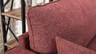 Dvosjed BELLA crveni, Bella Sofa For 2 Pr - Claret Red