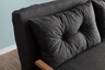Dvosjed, Sando 2-Seater - Dark Grey