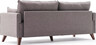 Trosjed, Smeđa, Bella Sofa For 3 Pr - Brown