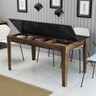 Blagovaonski stol, Milan 518 - Walnut, Black
