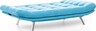 Trosjed na razvlačenje, Tirkiz, Misa Sofabed - Turquoise
