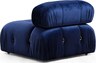 Sofa, Plava, Bubble O1 - Velvet Blue