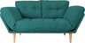 Trosjed na razvlačenje NINA zeleni, Nina Daybed - Petrol Green GR124