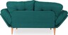 Trosjed na razvlačenje NINA zeleni, Nina Daybed - Petrol Green GR124