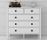 Komoda DYLAN, drveno, bijela boja