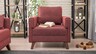 Fotelja BELLA crvena, Bella Armchair - Claret Red