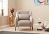 Sofa, Krem, Venus 1-Seat - Cream