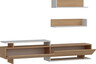 TV jedinica, Ayaz - Teak, White