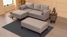 Kutna garnitura BELLA CORNER 2 lijeva, krem, Bella Corner Sofa Left 2 - Cream