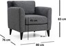 Fotelja wing NORDIC, Nordic Armchair