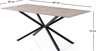 Stol za blagovaonicu NOX - 3003, siva boja Stone