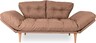 Trosjed na razvlačenje NINA svijetlo smeđi, Nina Daybed - Light Brown GR102