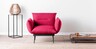 Fotelja, Tamno crvena, Jax Solo - Dark Red GR105