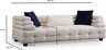 Sofa s 3 sjedala IRIS