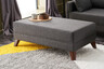 Kutna garnitura na razvlačenje, Antracit, Bella Mini Corner Sofa Right - Anthracite