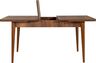 Set stola i stolica (4 komada), Vina 1048 - 3 - Walnut, Dark Blue