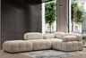Sofa, Krem, Bubble 1R - Cream Bouclette