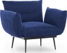 Fotelja, Mornarsko plava, Jax Solo - Navy Blue GR125