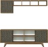 TV jedinica, İnci - Walnut, Blue
