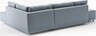 Kutna garnitura na razvlačenje, Svijetlo plava, Manama Corner Sofa Bed Right - Light Blue