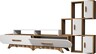 TV jedinica, Flora S - Walnut, White