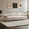 Trosjed, Krem, Bubble 3 Seater ( L1-O1-1R) - Bouclette