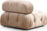 Sofa, Krem, Bubble O1 - Cream