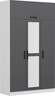 Garderoba, Minar 3 Kapak 255 - Anthracite, White