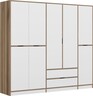 Ormar za odjeću ELINA - 8167, bijela boja, Dore