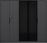 Ormar za odjeću KATE LUXE - 4805, antracit