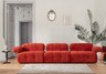 Trosjed Doblo 3 Seater ( L1-O1-1R) - Peach