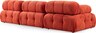 Trosjed Doblo 3 Seater ( L1-O1-1R) - Peach