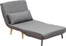 Fotelja na razvlačenje, Tamno siva, Folde Single - Dark Grey