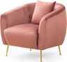 Fotelja wing ESES ružičasta, Eses - Pink