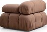 Sofa, Smeđa, Bubble 1R - Brown Bouclette