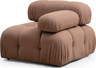 Sofa, Smeđa, Bubble 1R - Brown Bouclette
