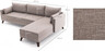 Kutna garnitura BELLA CORNER desna, krem, Bella Corner Sofa Right 1 - Cream