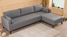 Kutna garnitura, Sivo, Bella Corner Sofa Right 1