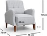 Fotelja wing MONTANA, Montana Armchair