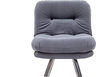 Fotelja na razvlačenje, Sivo, Misa Small Solo - Grey
