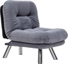 Fotelja na razvlačenje, Sivo, Misa Small Solo - Grey