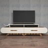 Stalak za televizor, Flora - Walnut, Cream