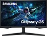 Samsung monitor Odyssey Gaming G55C, LS27CG552EUXEN, 27" VA QHD, 165Hz, 1ms, HDMI, DisplayPort, zakrivljen