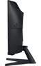 Samsung monitor Odyssey Gaming G55C, LS32CG552EUXEN, 32" VA QHD, 165Hz, 1ms, HDMI, DisplayPort, zakrivljen