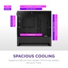 Kućište NZXT H3 Flow 2025, crno